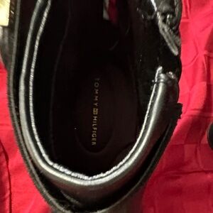 Tommy Hilfiger Black Heeled Boots